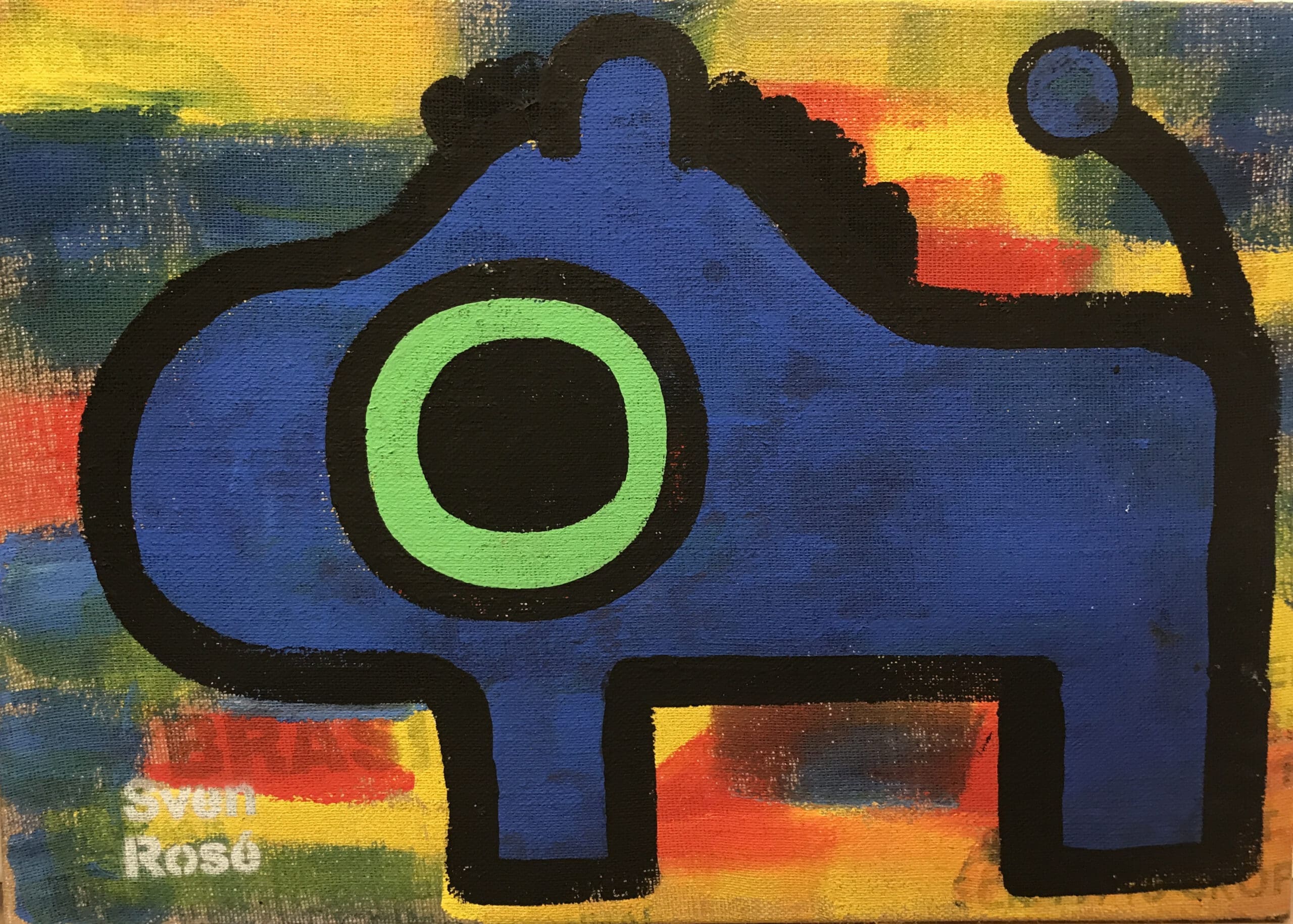 Kunst-Ausstellung “Tiger und Schlumper”