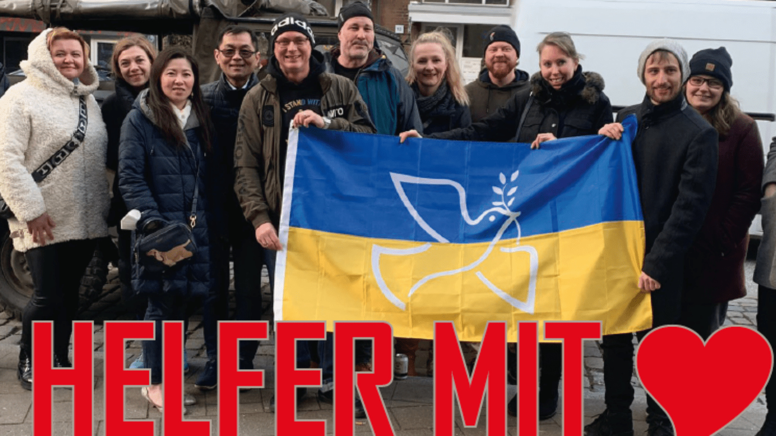 Helfer mit Herz