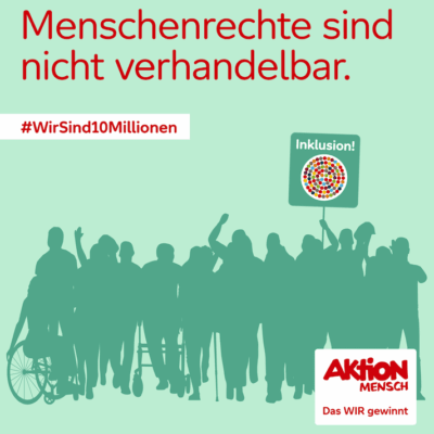 Aktion Mensch Protesttag 5. Mai