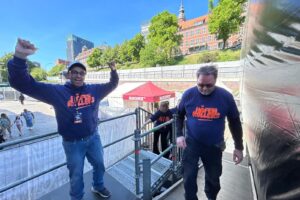 Die Hafenrollers erobern die Bühne