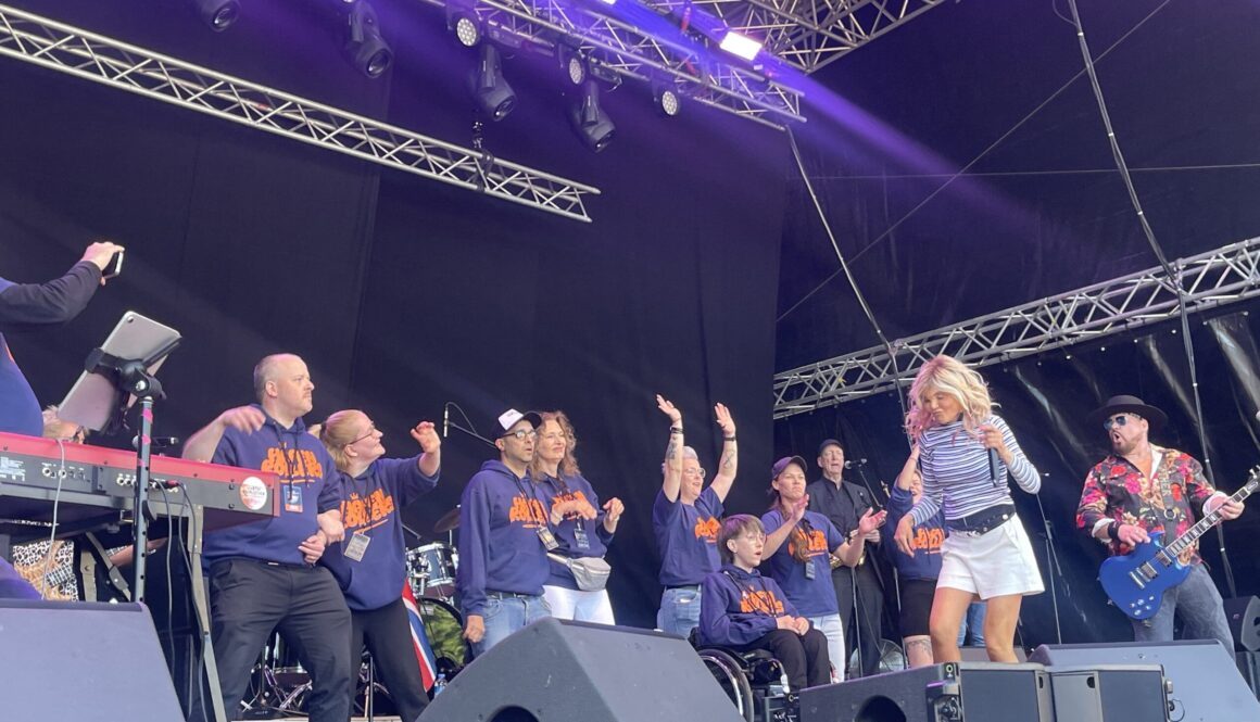 die Hafenrollers rocken mit Rudolf Rock